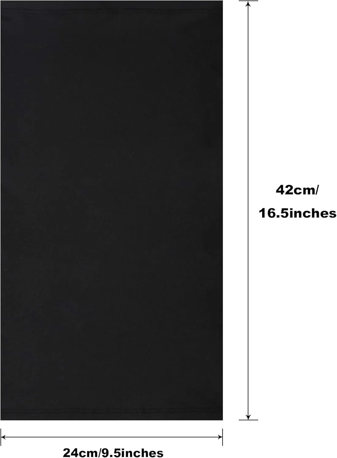 8 Pcs Summer Camo Neck Gaiter Scarf Bandanas for Men Sun Hoods Balaclava Cooling Breathable Face Mask Outdoor Sports (Simple, Black)