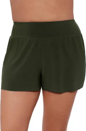 Aqua Green Women's Standard Beach Short