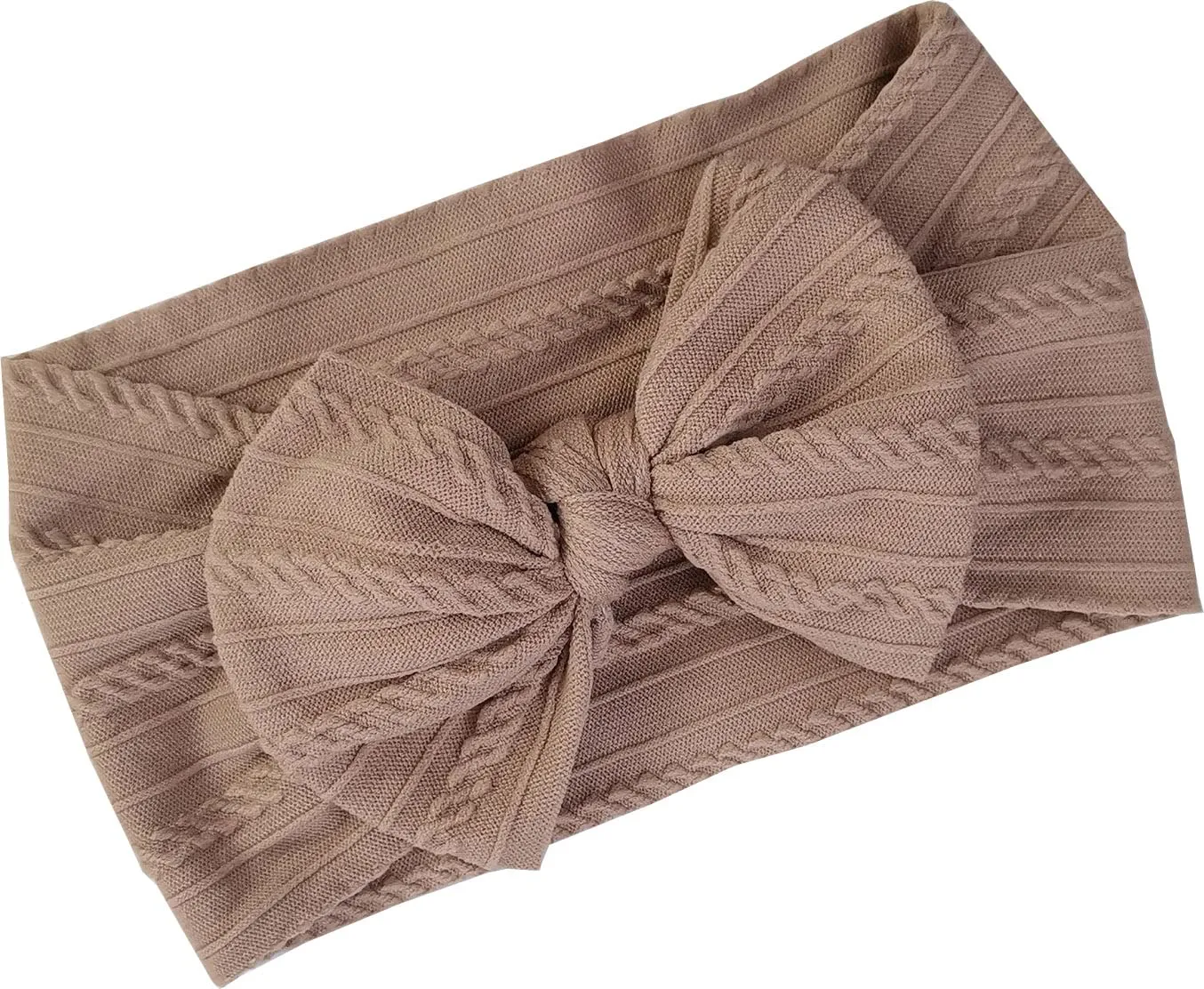 Baby Girls Soft-Elastic-Nylon-Headbands Big-Bows-Hairbands Headwraps Hair Accessories for Newborns Infants Toddlers Kids