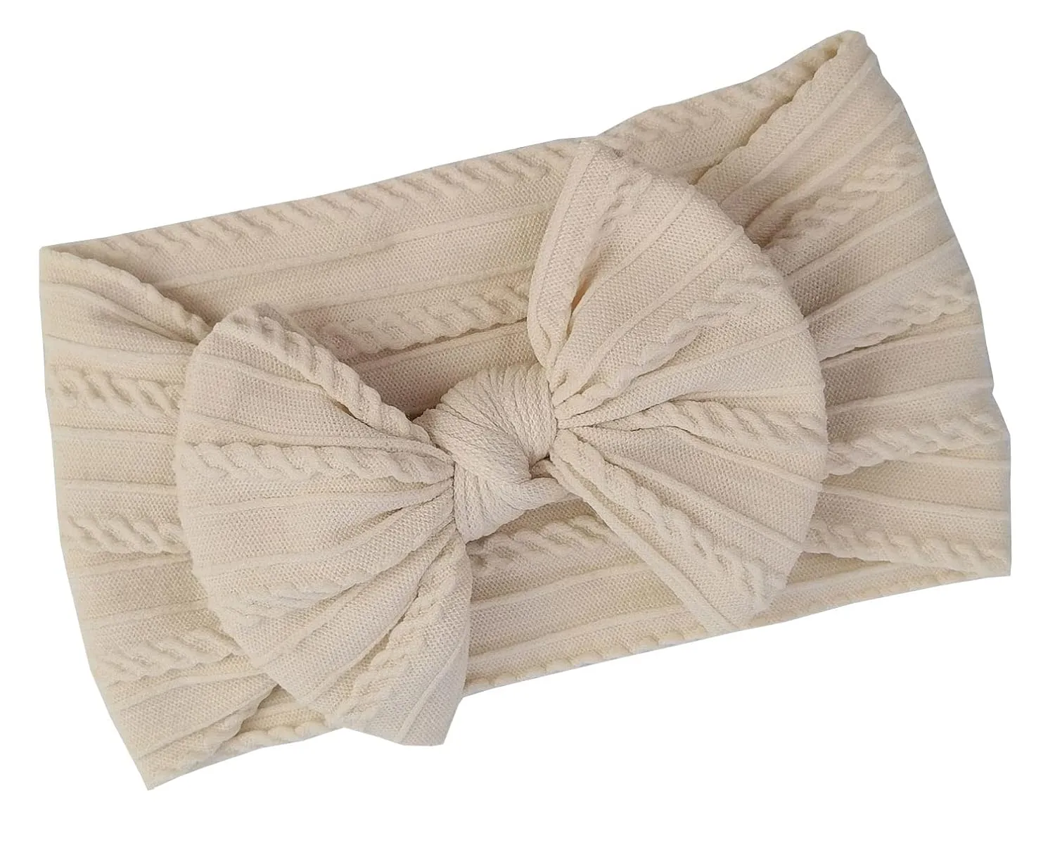 Baby Girls Soft-Elastic-Nylon-Headbands Big-Bows-Hairbands Headwraps Hair Accessories for Newborns Infants Toddlers Kids
