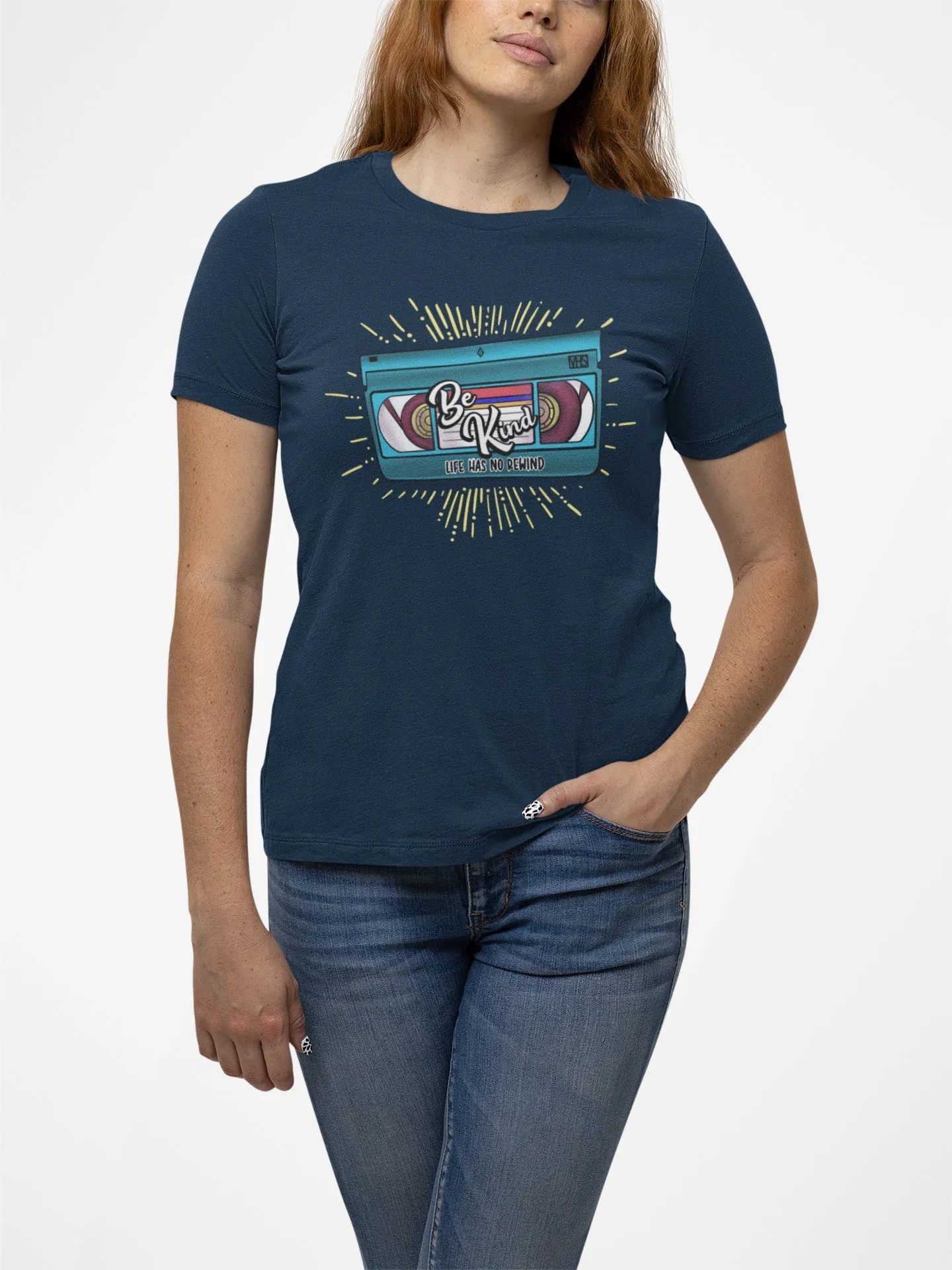 Be Kind No Rewind Women's Graphic Tee