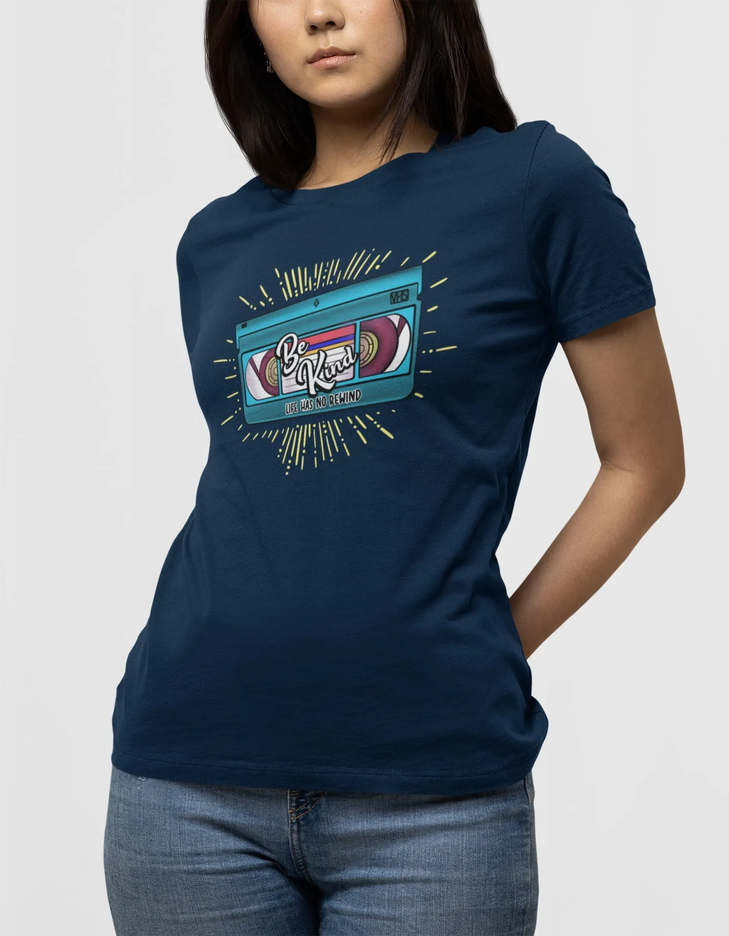 Be Kind No Rewind Women's Graphic Tee