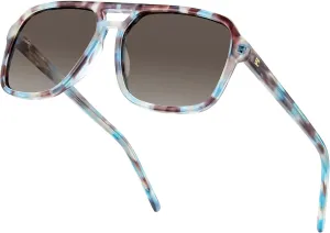 BIRCEN Women Polarized Acetate Sunglasses: Fashion Square Aviator Shades UV Protection for Trendy Laides Travel Beach Outdoor
