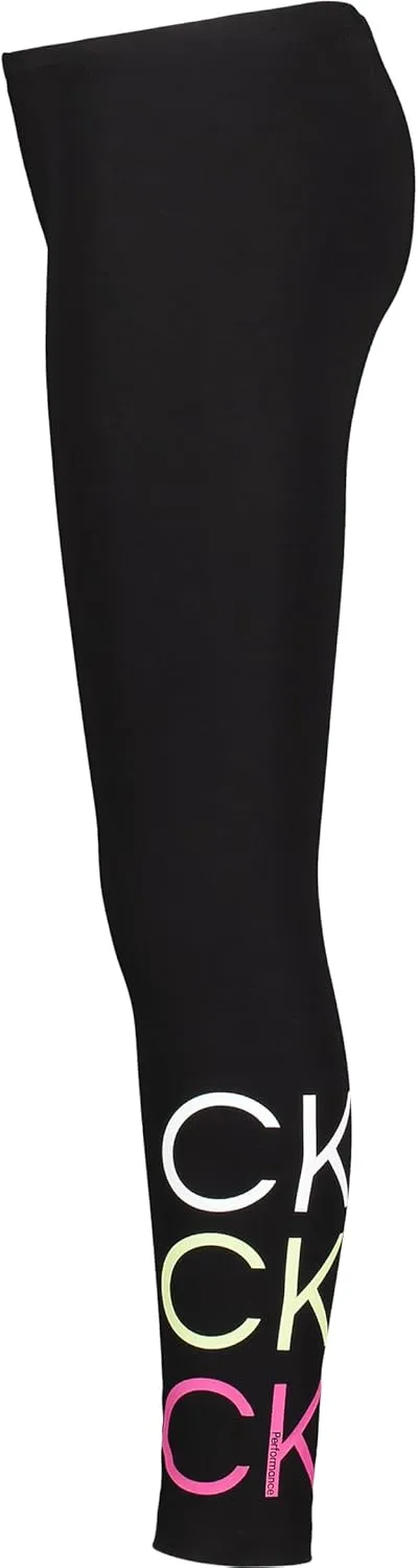 Calvin Klein Girls' Performance Stretch Legacy Legging