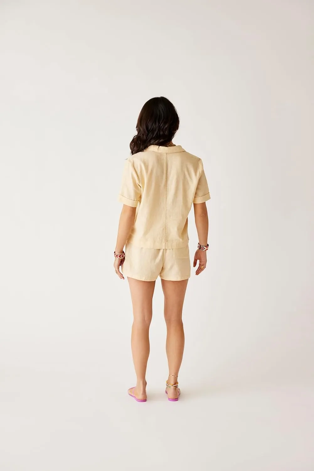 Carve Designs Women's Rhett Linen Short