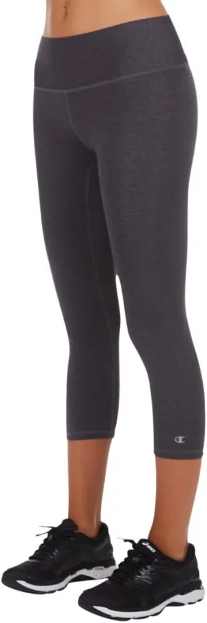 Champion Women's SmoothTec Capri Legging- Tight Fit