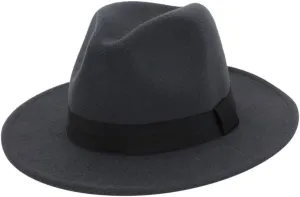 Classic Wide Brim Fedora Hats for Women Men Fedora Hat with Belt Buckle Panama Hat for Women Men
