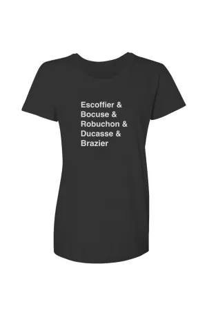 Culinary Legends Women's Graphic Tee