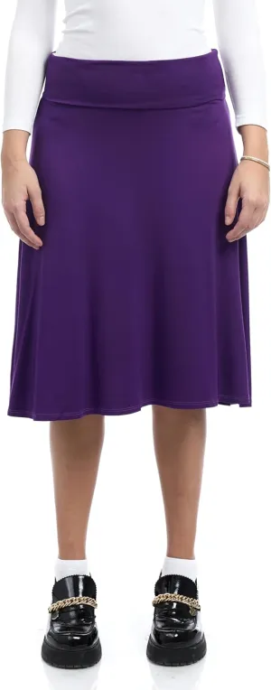 ESTEEZ Women's A-Line Skirt - Modest - Knee Length - Playa