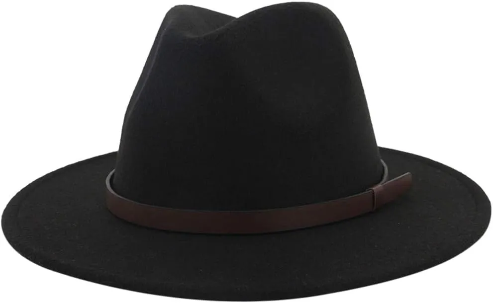 Fedora Hat Mens Fedora Hats for Men Hat Wool Sun Hat Panama Hat Panama Hat Men Wide Brim Fedora for Men