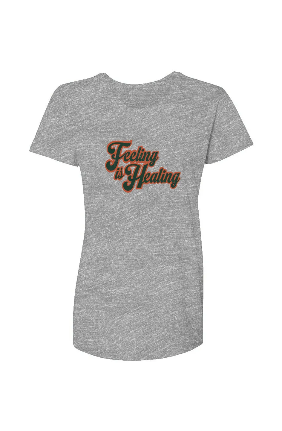 Feeling Is Healing Women's Vintage Style Tee