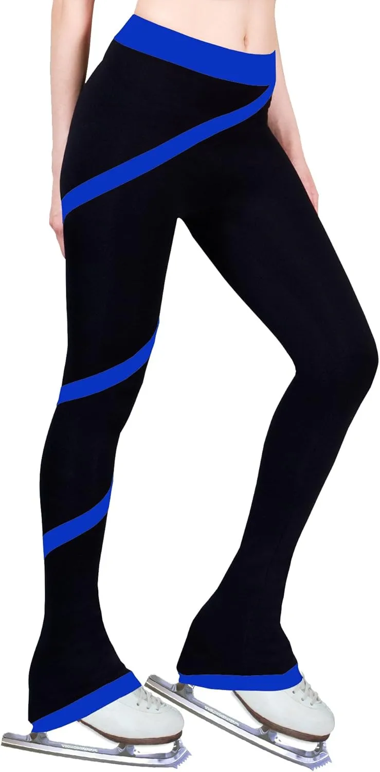 Figure Skating Spiral Polartec Polar Fleece Pants