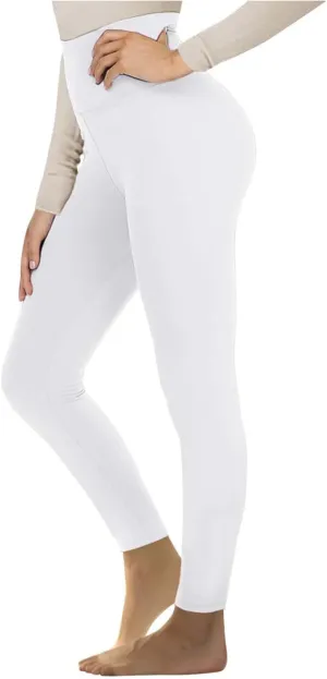 Fleece Lined Leggings for Women Thermal Tights High Waisted Soft Warm Sherpa Lined Lounge Winter Yoga Pants