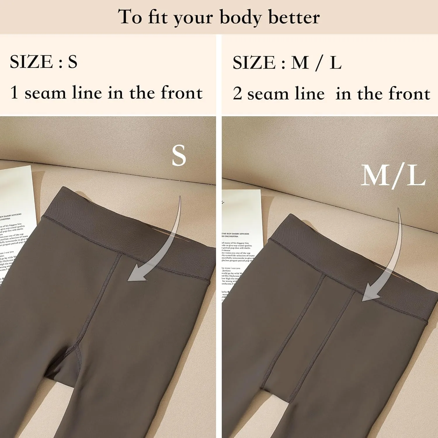 Fleece Lined Tights Women Fake Translucent Pantyhose Leggings High Waist Thermal Winter Warm Thick Sheer Tights