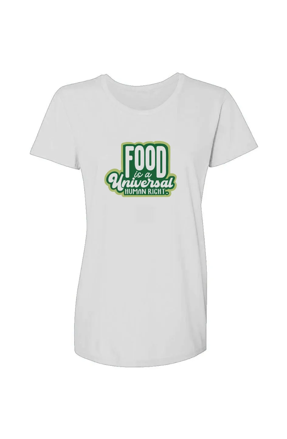 Food is a Universal Human Right Women's Tee