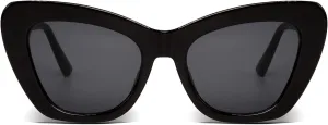 Freckles Mark Trendy Designer Sunglasses Womens Cute Fashion Square Cat Eye Sun Glasses