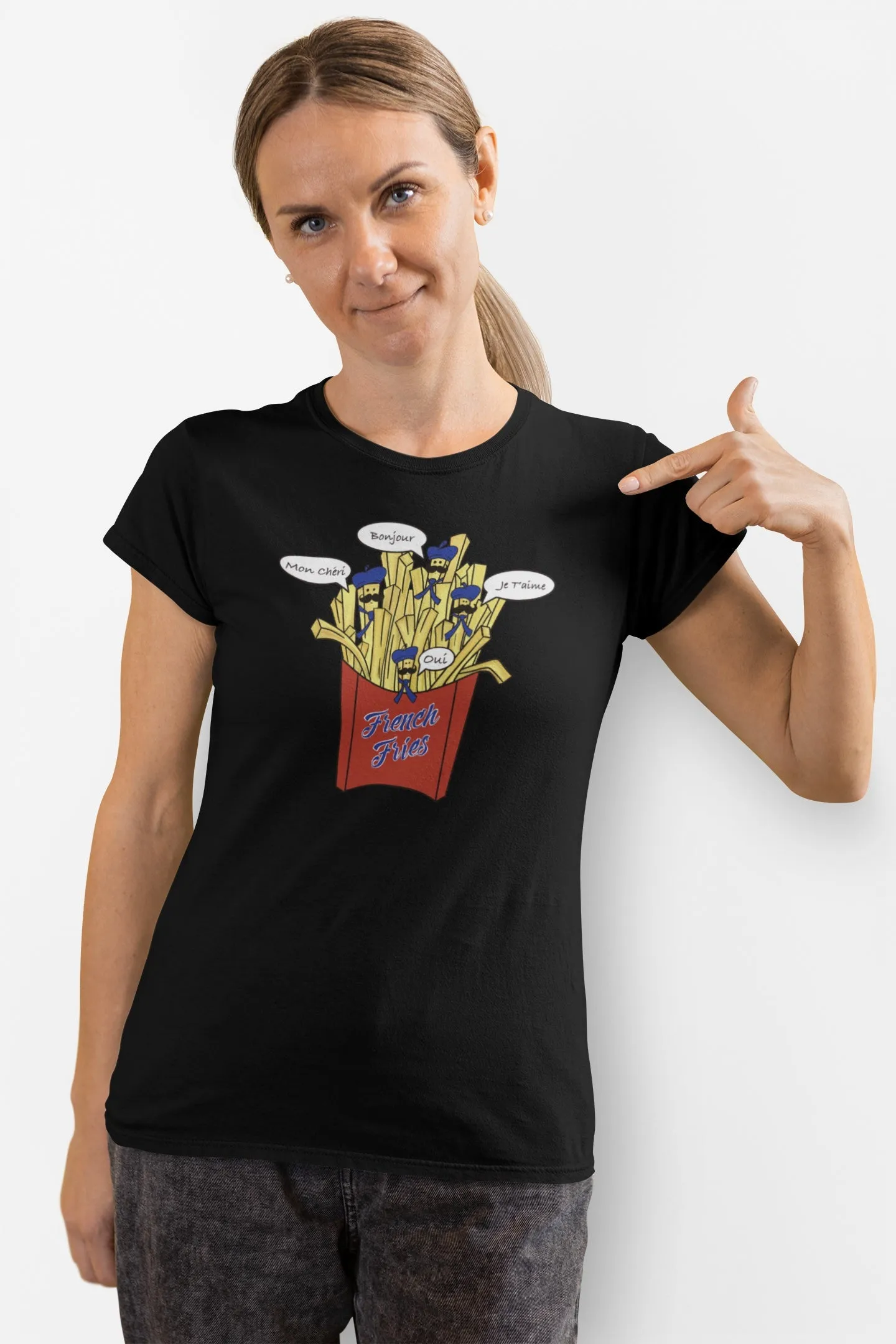 French Fry Guy Women's Graphic Tee