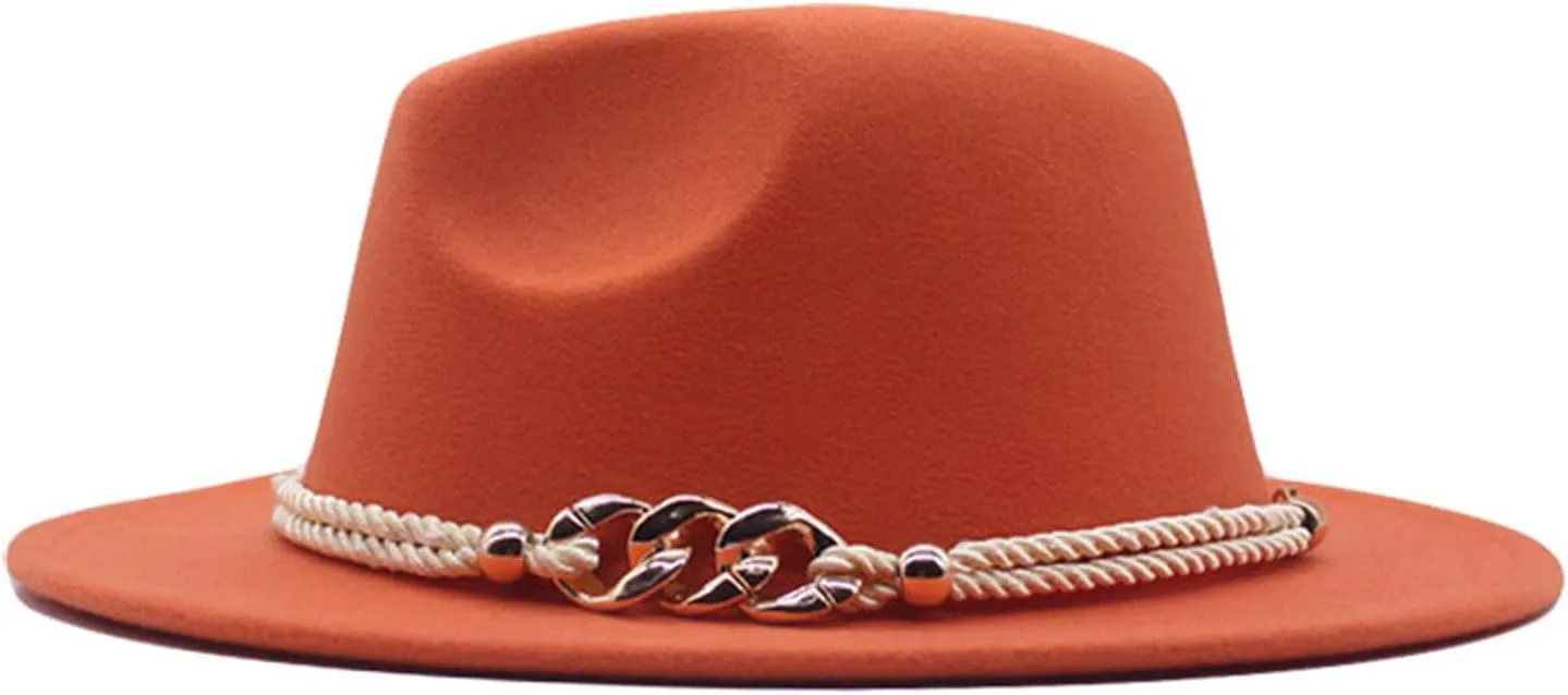 Hat Fedora Classic Wide Belt Floppy Wool Womens Hat Panama Buckle Baseball Caps Men's Low Profile Hat Trucker Hat