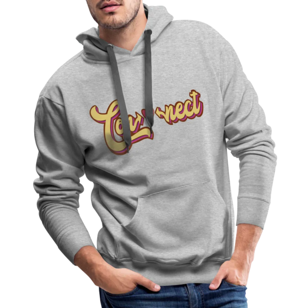 Heartfelt Connection Grey Unisex Hoodie
