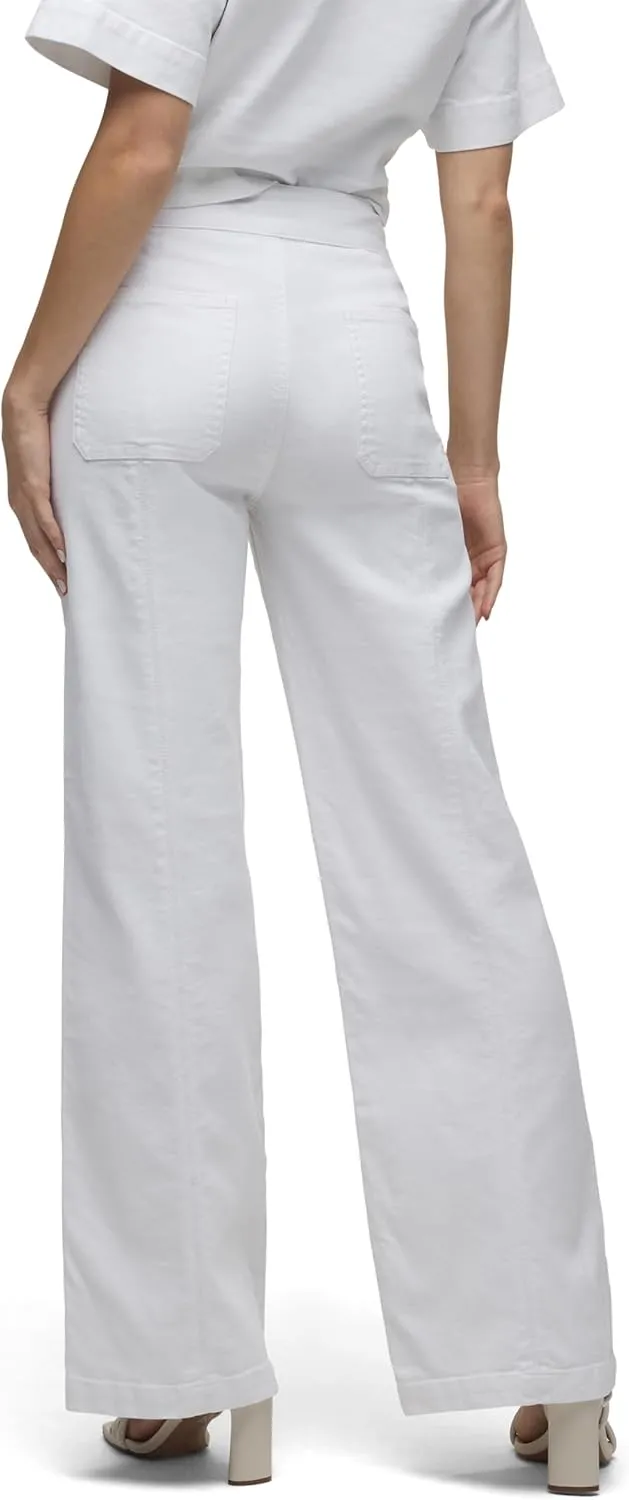 HUDSON Women's Tie Waist Wide Leg Trouser