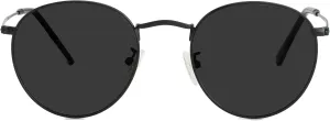 Kursan Small Round Metal Polarized Sunglasses for Men Women Mirrored Lens Classic Circle Sun Glasses
