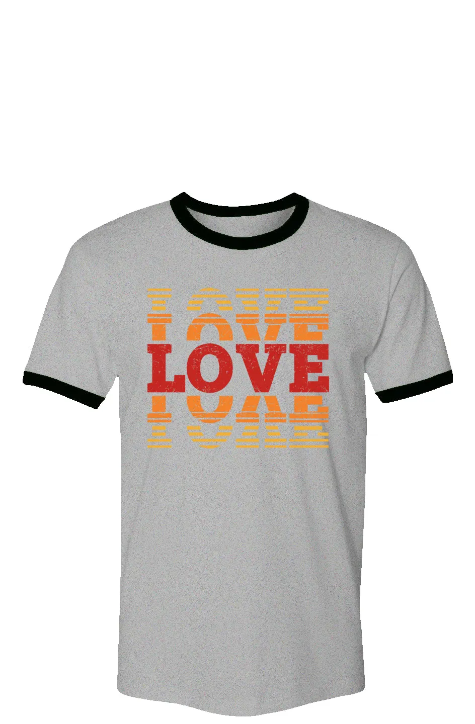 Love Love Love Vintage Ringer Tee