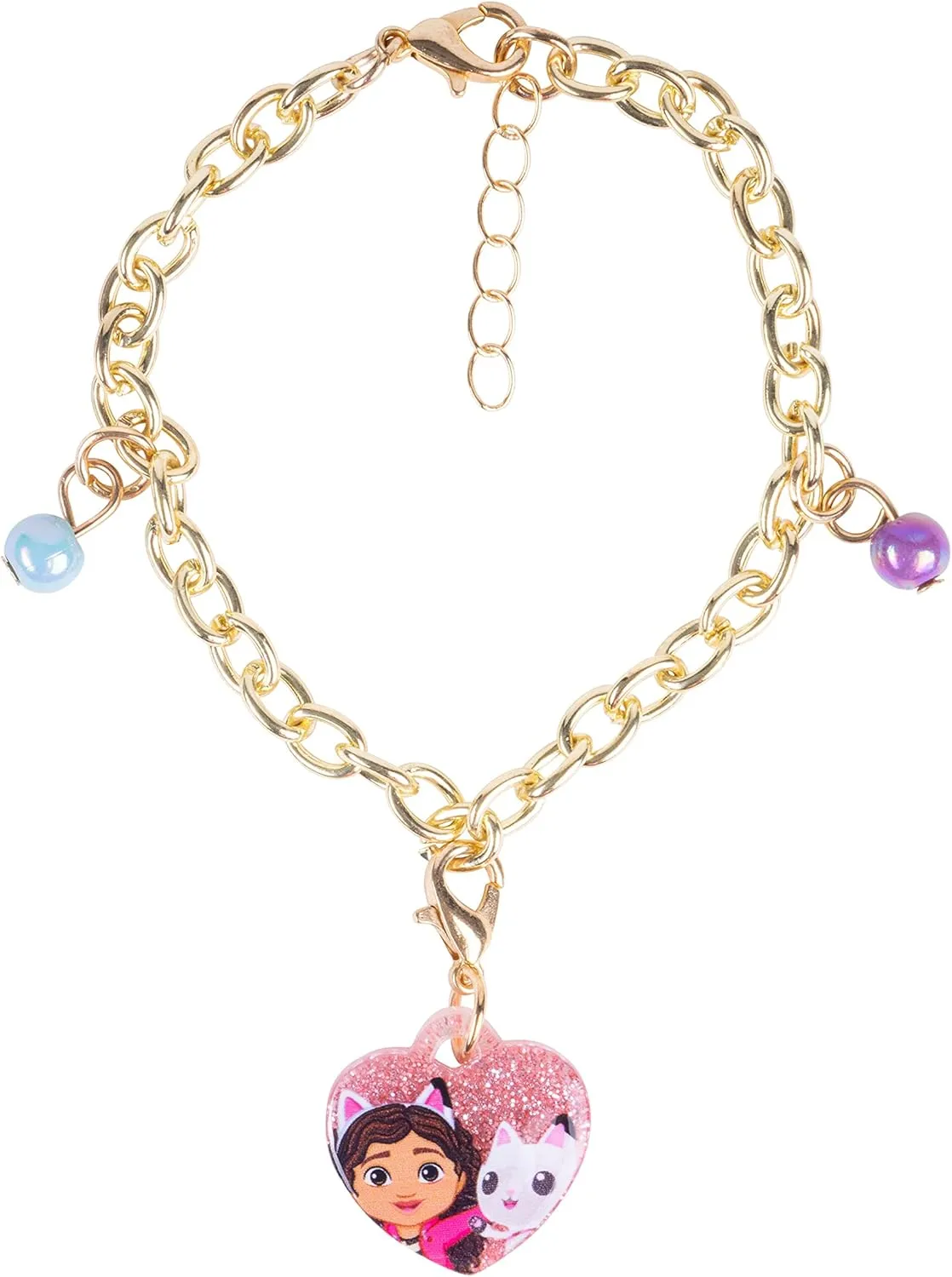 LUV HER Girls Add A Charm Toy Bracelet and Costume Jewelry Box Set - Ages 3 