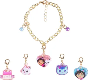LUV HER Girls Add A Charm Toy Bracelet and Costume Jewelry Box Set - Ages 3 