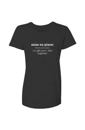 Mise en Place Women's Graphic Tee