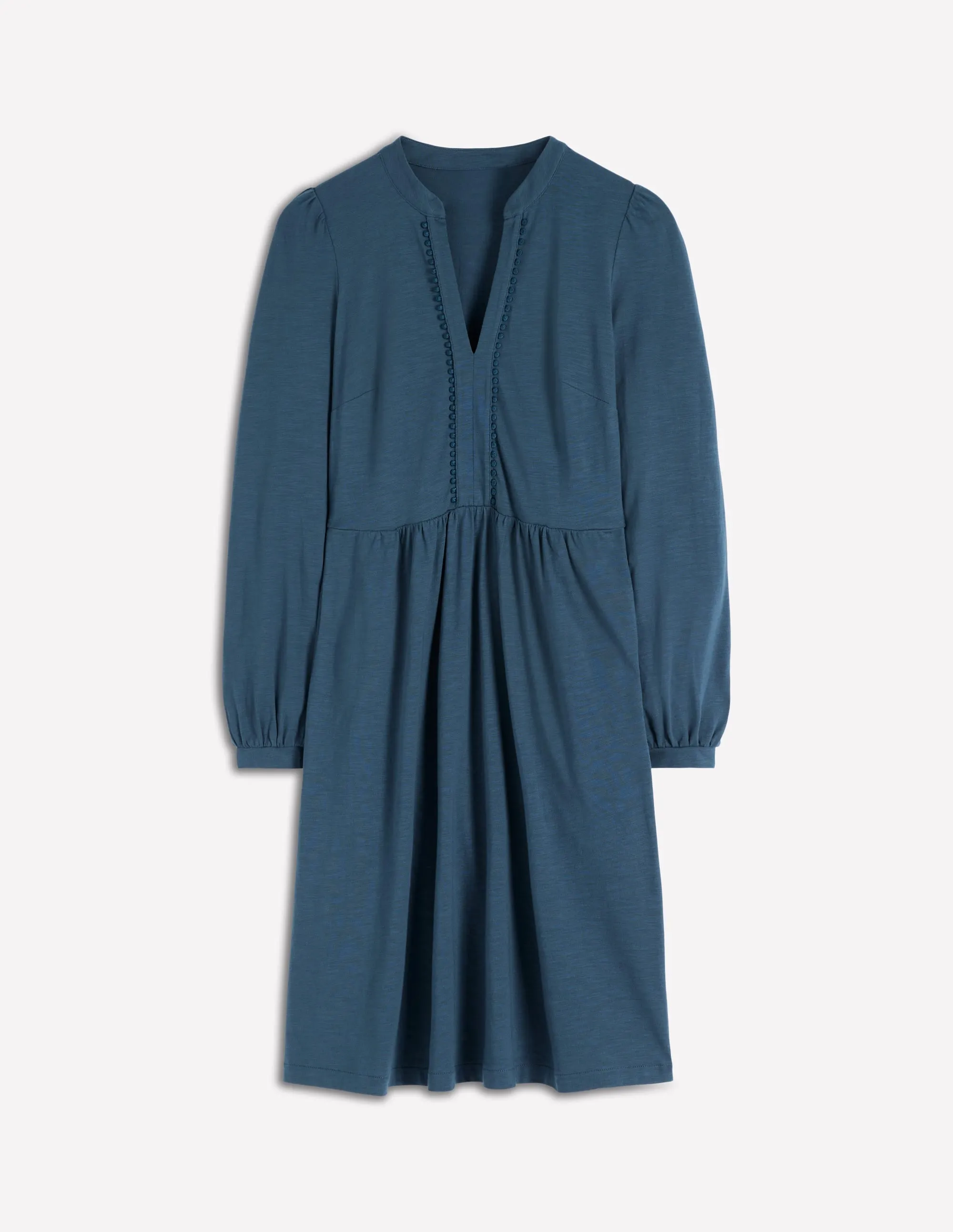 Naomi Relaxed Jersey Dress-Midnight Ocean