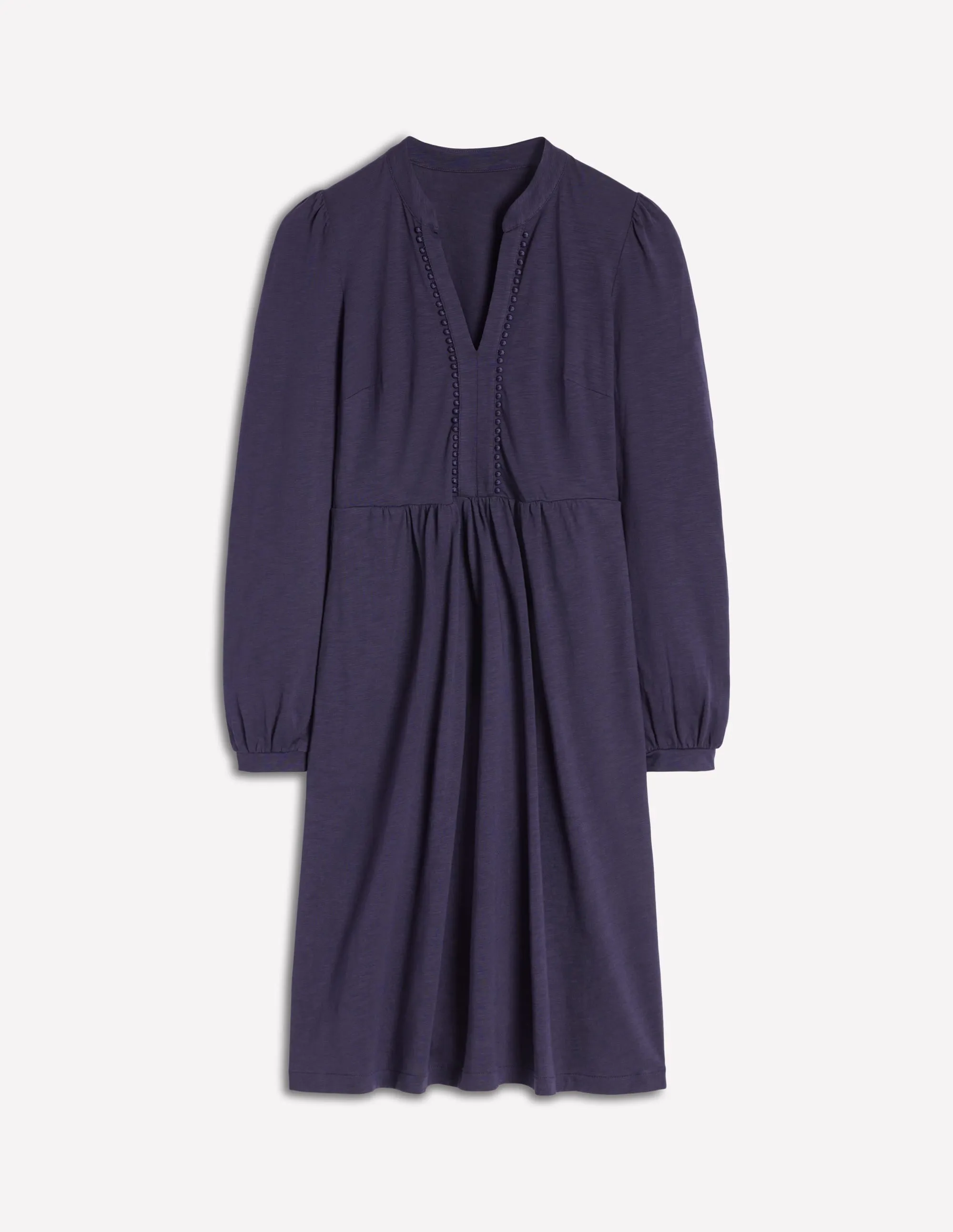Naomi Relaxed Jersey Dress-Navy