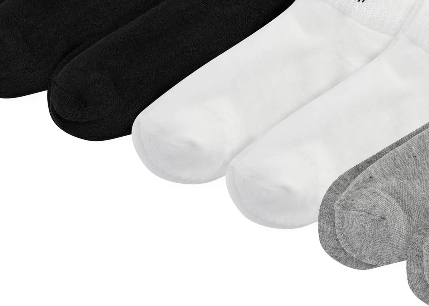 Polo Ralph Lauren Boys' Classic Sport Ankle Socks-6 Pair Pack-Soft Stretchy Yarn & Stay Up Top