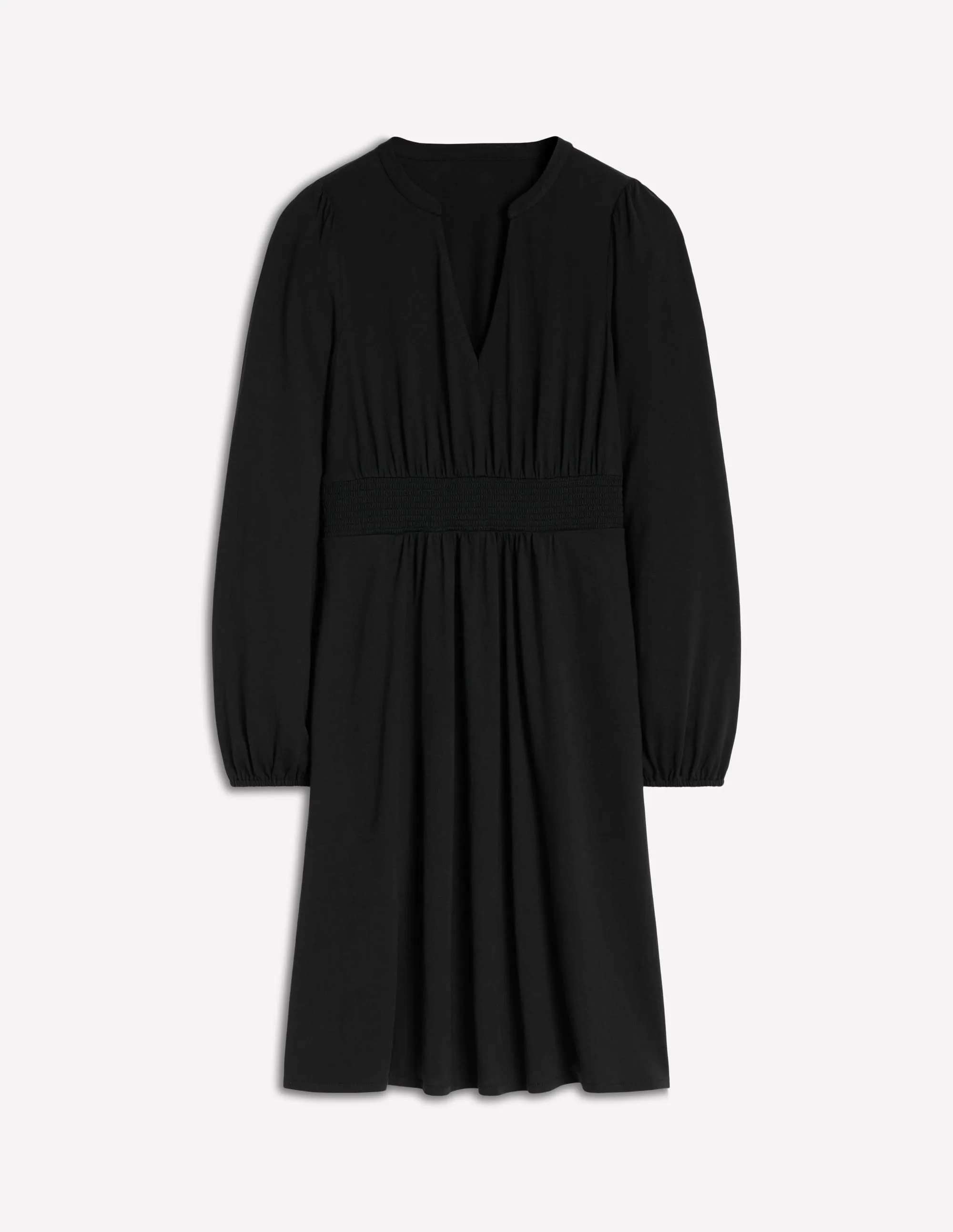 Sarah Short Jersey Dress-Black