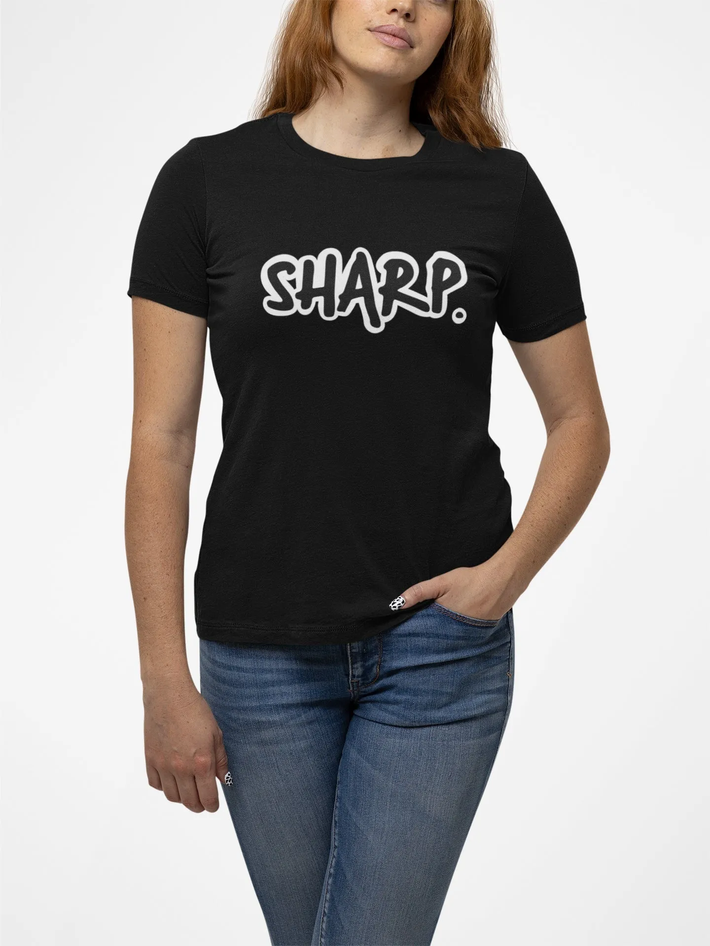Sharp. Women's Graphic Tee