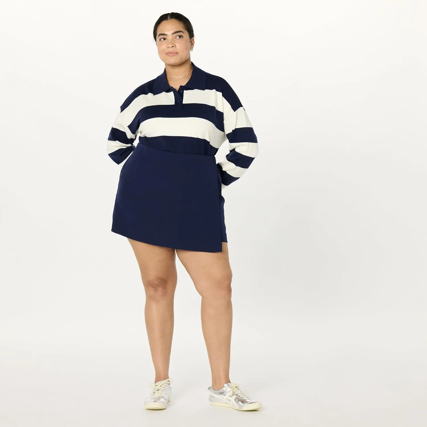 The Drop Women's Kamila A-line Mini Skort