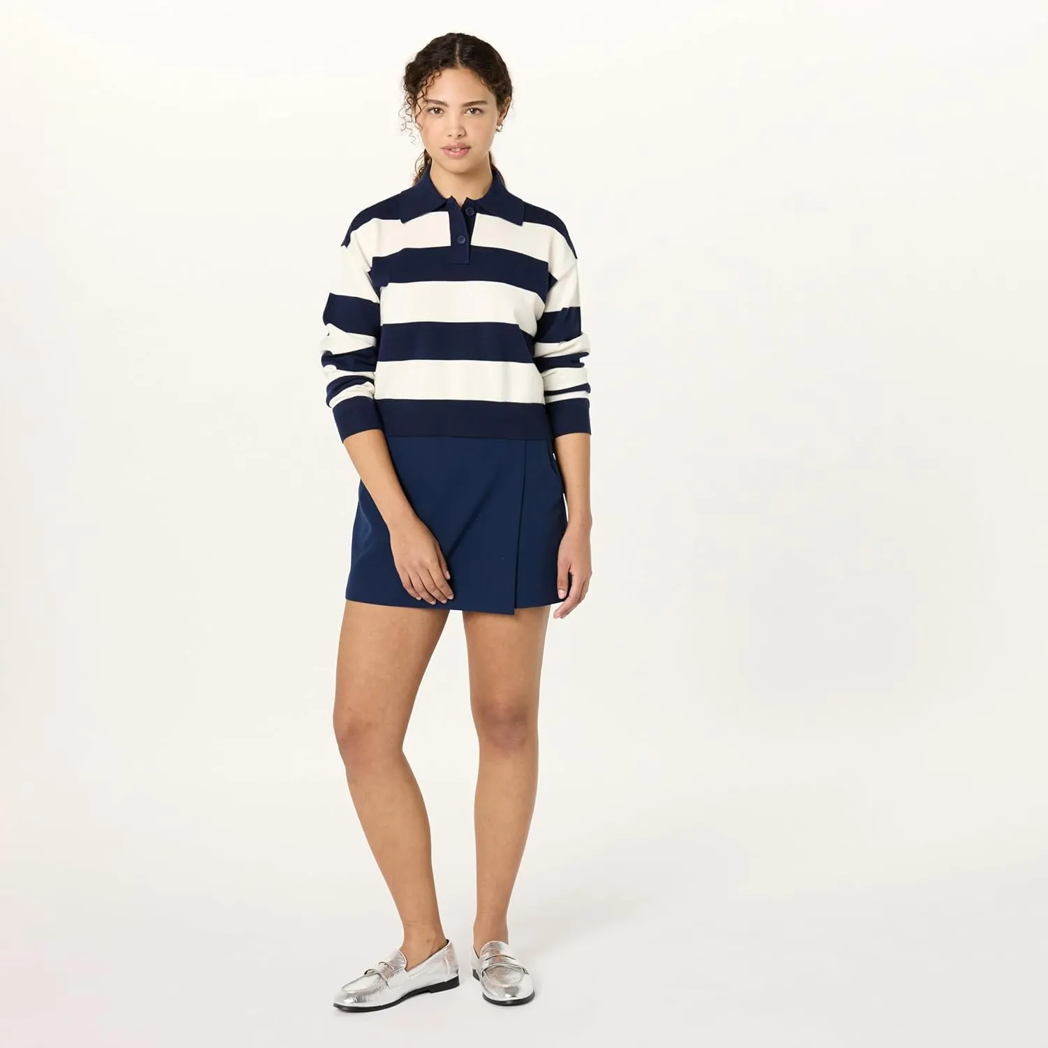 The Drop Women's Kamila A-line Mini Skort