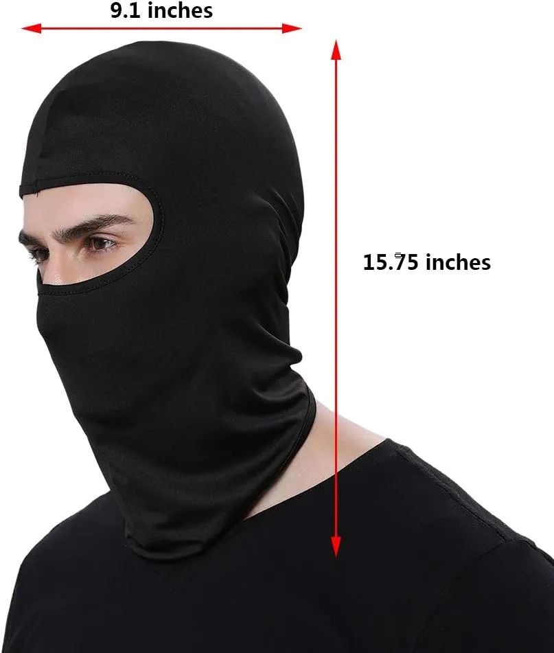 TopTie Ski Mask Summer Balaclava Full Face Covering Bandana Protection