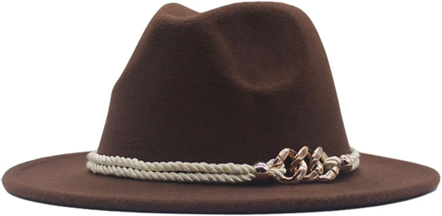 Wide Brim Fedora Hats for Women Men Large Suede Panama Rancher Hat Pork Pie Jazz Hat Men Fall Winter Panama Hat