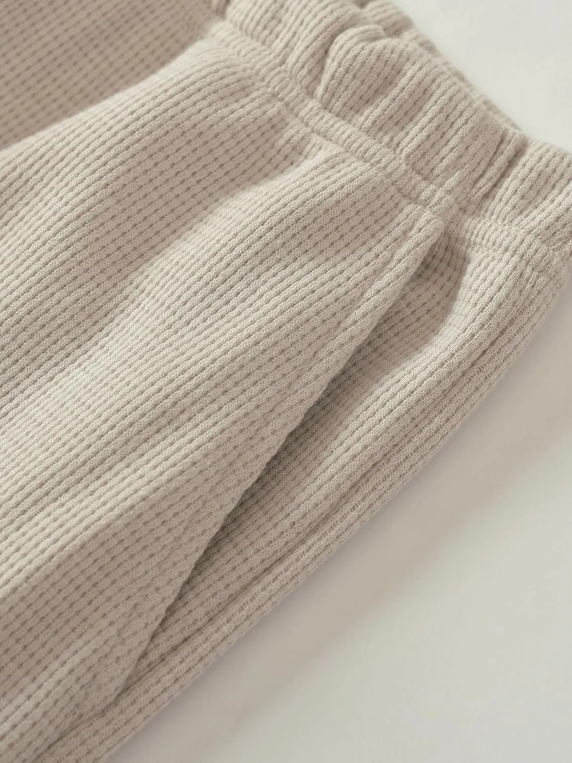 Women's Petite Length Lounge Pants Wide Leg with Pockets