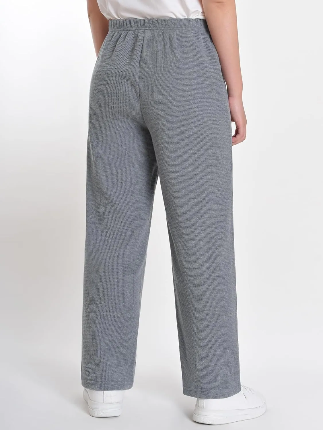 Women's Petite Length Lounge Pants Wide Leg with Pockets