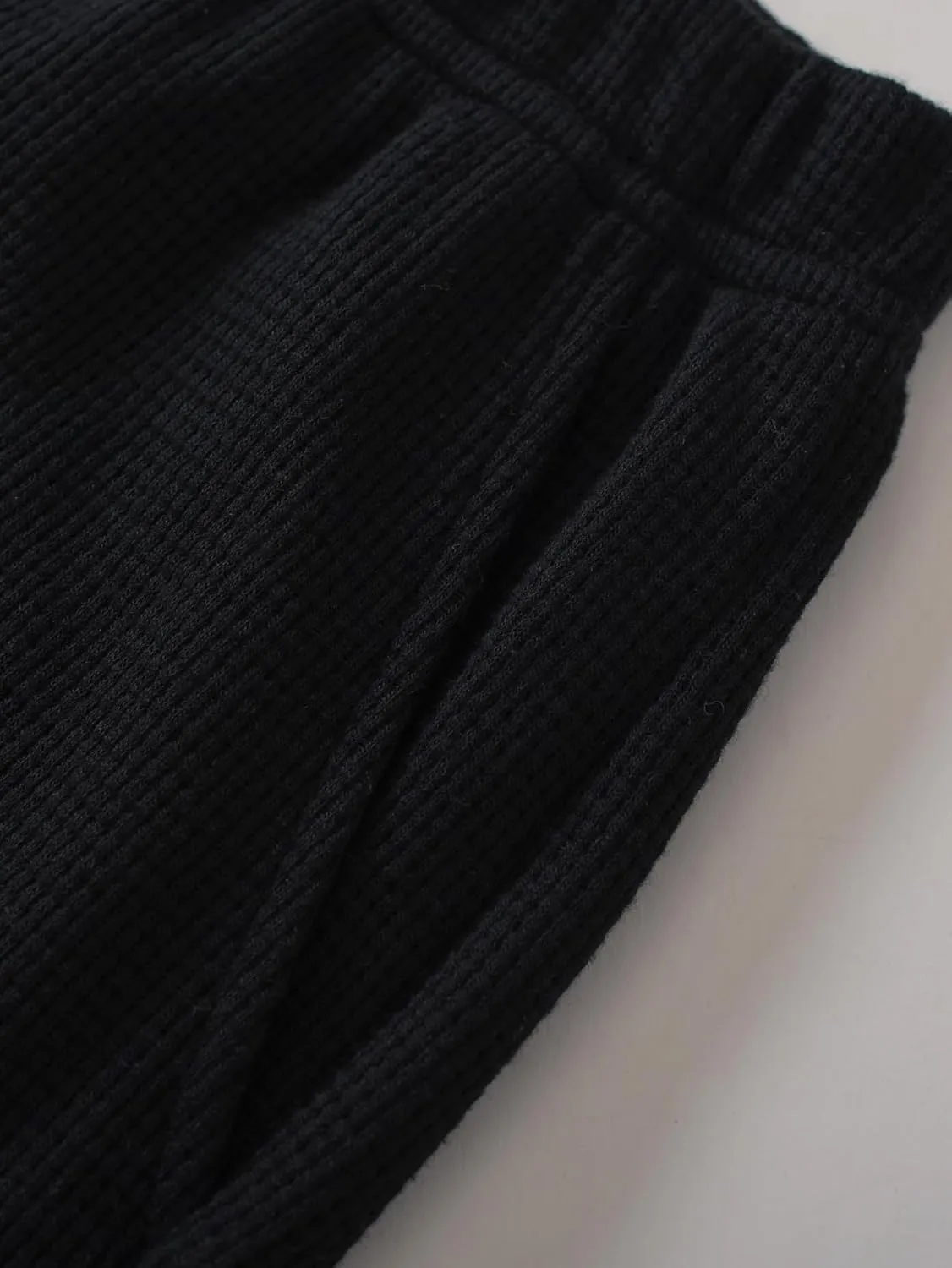Women's Petite Length Lounge Pants Wide Leg with Pockets