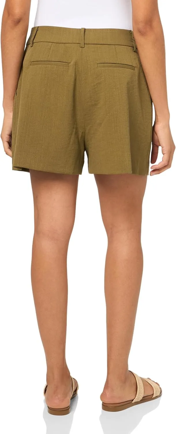 Women's Pleated Flowy Shorts