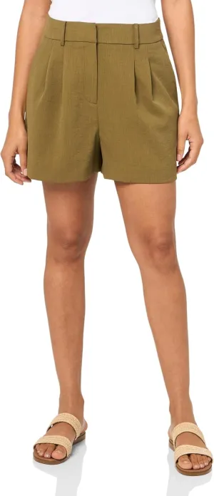 Women's Pleated Flowy Shorts
