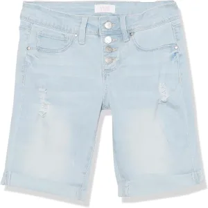 YMI Girls Rolled Cuff Bike Bermuda
