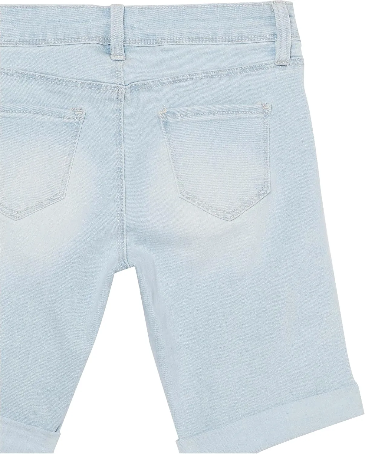 YMI Girls Rolled Cuff Bike Bermuda